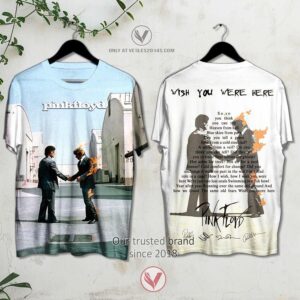 Pink Floyd Wish You Were Here Album 3D Shirt – LIMITED EDITION