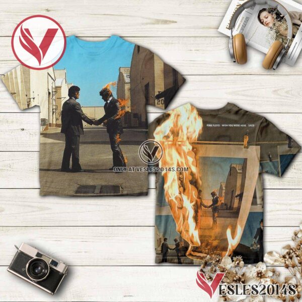 Pink Floyd Wish You Were Here Album Cover Shirt, Unique Gifts For Music Lovers - Vesles2014S ZpL