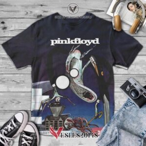 Pink Floyd creepy cover Album 3D T-Shirt, Unique Gifts For Music Lovers - Vesles2014S