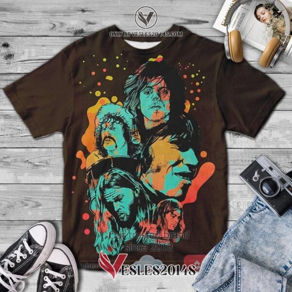 Pink Floyd members art Album 3D T-Shirt, Unique Gifts For Music Lovers - Vesles2014S