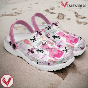 Pink Music Crocs Crocband Clogs Shoes, Unique Gifts For Fans Style 1 - Vesles2014S 2