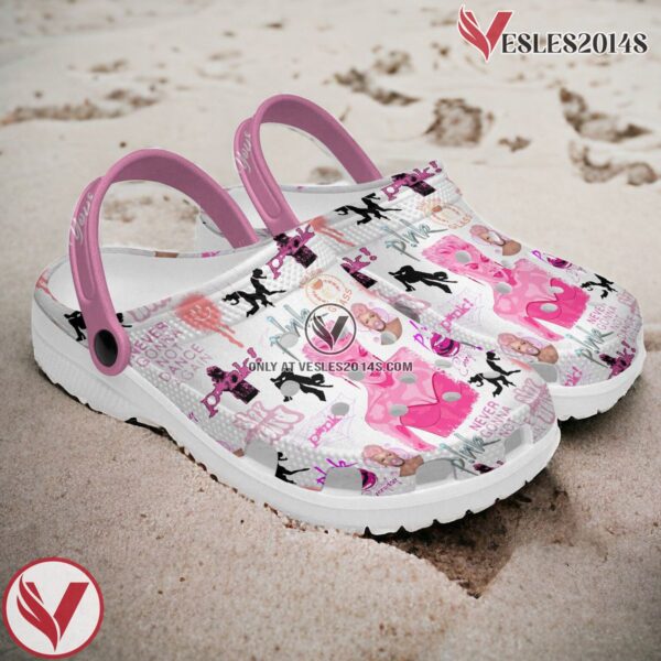 Pink Music Crocs Crocband Clogs Shoes, Unique Gifts For Fans Style 1 - Vesles2014S 2