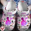 Pink Music Crocs Crocband Clogs Shoes, Unique Gifts For Fans Style 10 - Vesles2014S