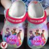 Pink Music Crocs Crocband Clogs Shoes, Unique Gifts For Fans Style 2 - Vesles2014S