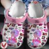 Pink Music Crocs Crocband Clogs Shoes, Unique Gifts For Fans Style 3 - Vesles2014S