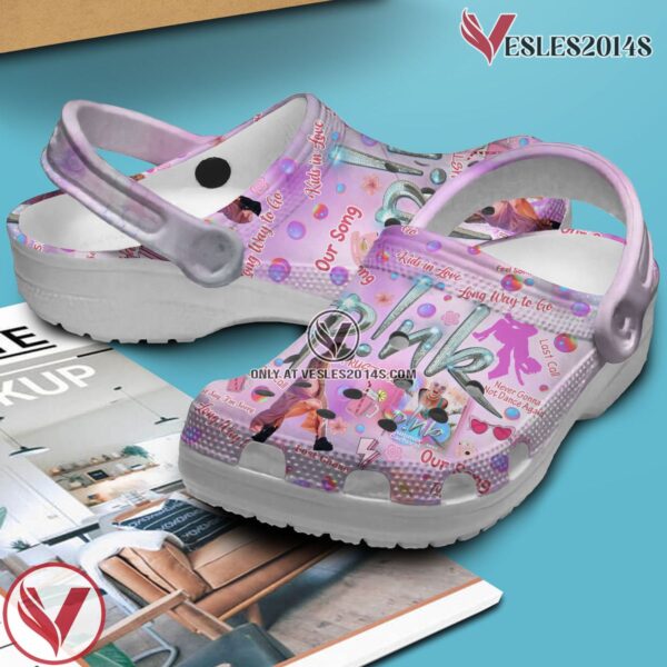 Pink Music Crocs Crocband Clogs Shoes, Unique Gifts For Fans Style 7 - Vesles2014S 2