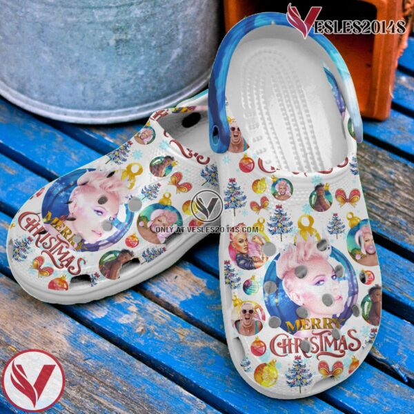 Pink Music Crocs Crocband Clogs Shoes, Unique Gifts For Fans Style 8 - Vesles2014S 3