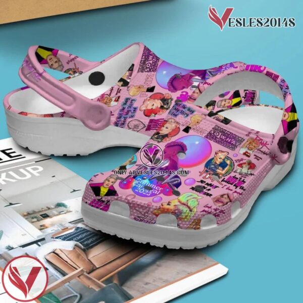 Pink Music Singer Crocs Crocband Clogs Shoes Comfortable For Men Women - Vesles2014S 2