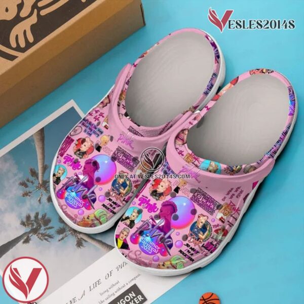 Pink Music Singer Crocs Crocband Clogs Shoes Comfortable For Men Women - Vesles2014S 3