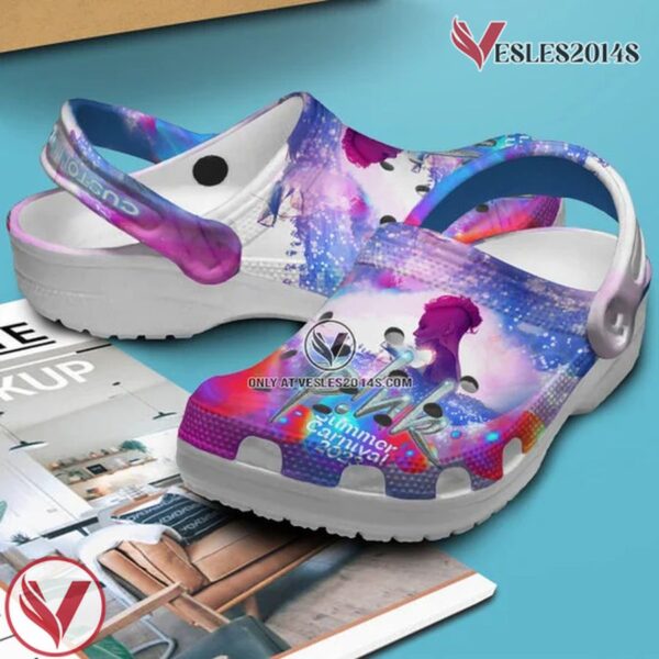 Pink Singer Music Crocs Crocband Clogs Shoes Comfortable For Men Women - Vesles2014S 2