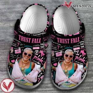 Pink Singer Music Crocs Crocband Clogs Shoes, Unique Gifts For Fans Style 1 - Vesles2014S 2