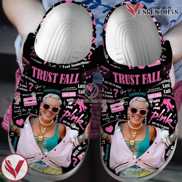 Pink Singer Music Crocs Crocband Clogs Shoes, Unique Gifts For Fans Style 1 - Vesles2014S
