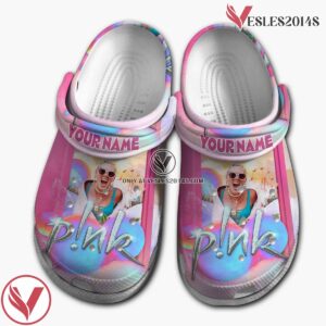 Pink Singer Music Crocs Crocband Clogs Shoes, Unique Gifts For Fans Style 3 - Vesles2014S 2