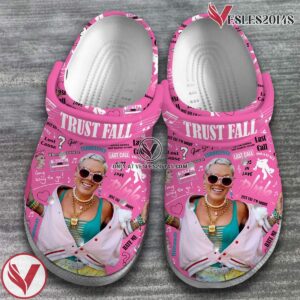Pink Singer Music Crocs Crocband Clogs Shoes, Unique Gifts For Fans Style 4 - Vesles2014S 2