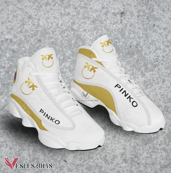 Pinko Logo Air Jordan 13 Shoes, Best Sneaker Gifts For Fans - Vesles2014s