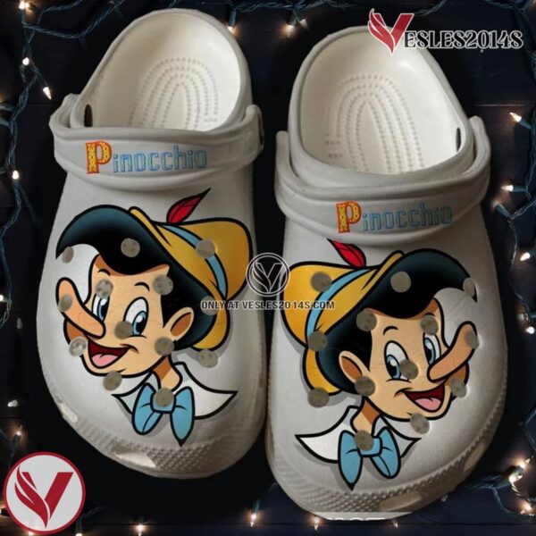 Pinocchio Crocs Clog Shoes Style 2, Unique Gift From  Vesles2014S 2