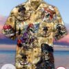Pirates Hawaiian Graphic Print Short Sleeve Hawaiian Casual Shirt Vesles2014S