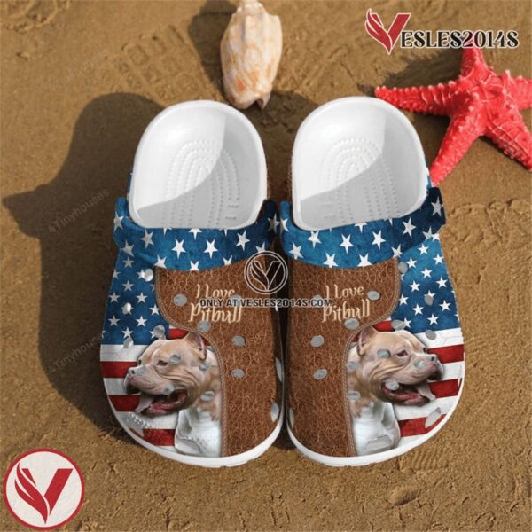 Pitbull shoes Crocs Crocband Clogs Shoes For Men Women, Unique Gift From  Vesles2014S