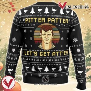 Pitter Patter Let’s Get At’er Letterkenny Ugly Christmas Sweater, Unique Christmas Gift For Fans - Vesles2014S 1