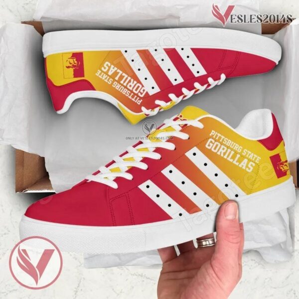 Pittsburg State Gorillas Print Stan Smith Shoes, Best Sneaker For Fans - Vesles2014s 1