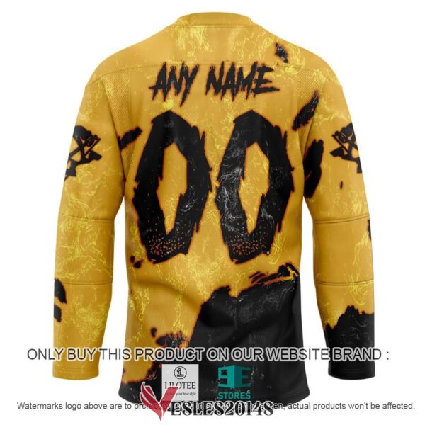 Pittsburgh Penguins Blood Personalized Hockey Jersey Shirt, Trending Gifts For Fans - Vesles2014s 1