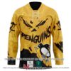 Pittsburgh Penguins Blood Personalized Hockey Jersey Shirt, Trending Gifts For Fans - Vesles2014s