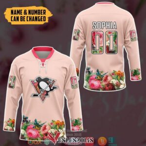 Pittsburgh Penguins Custom Name And Number Hockey Jersey, Trending Gifts For Fans - Vesles2014s 2