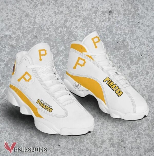 Pittsburgh Pirates Logo Air Jordan 13 Shoes, Best Sneaker Gifts For Fans - Vesles2014s