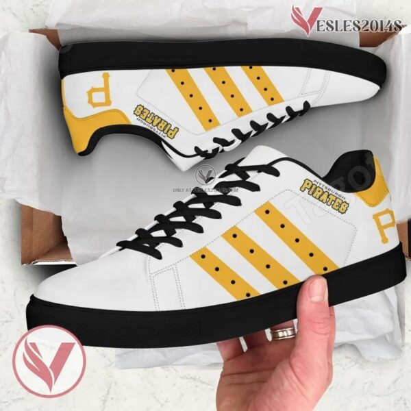 Pittsburgh Pirates Logo Stan Smith Shoes, Unique Sneaker For Fans - Vesles2014s 1