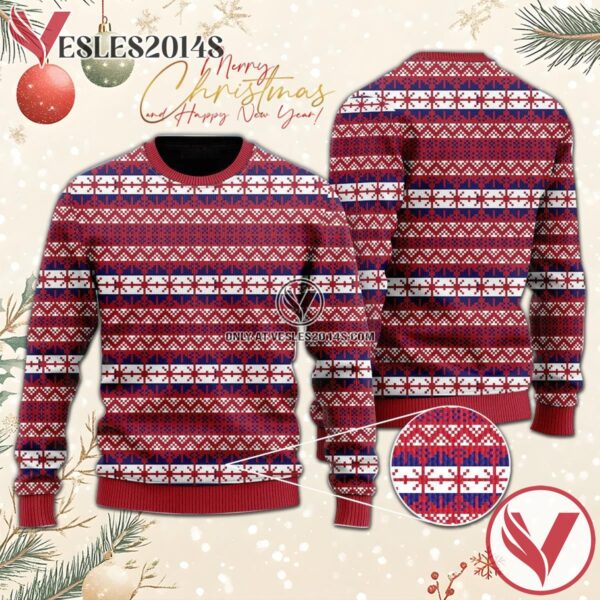 Pixel Christmas Pattern Ugly Sweater, Unique Winter Outfits For Fans - Vesles2014S  1