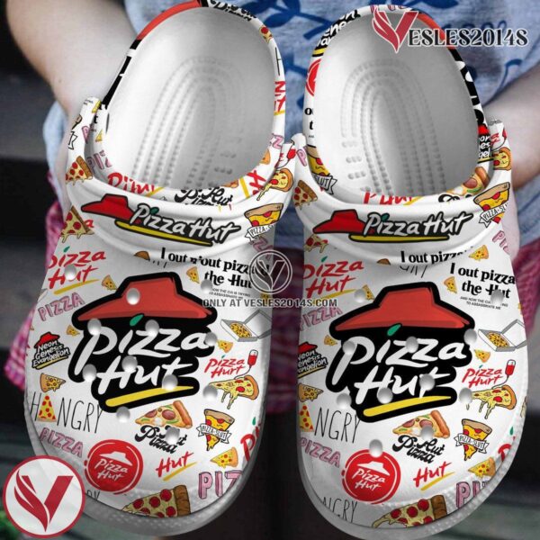 Pizza Hut Food Crocs Crocband Clogs Shoes Comfortable For Men Women and Kids Style 1, Unique Gift From  Vesles2014S