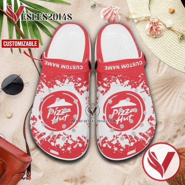 Pizza Hut Logo Crocs Shoes For Men And Women, Unique Clogs Shoes For Fans - Vesles2014S 1