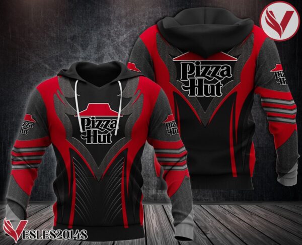 Pizza Hut Uniform Custom Hoodie - Vesles2014S