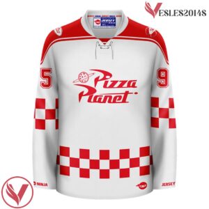 Pizza Planet Andy Davis Hockey Jersey - Vesles2014S 2