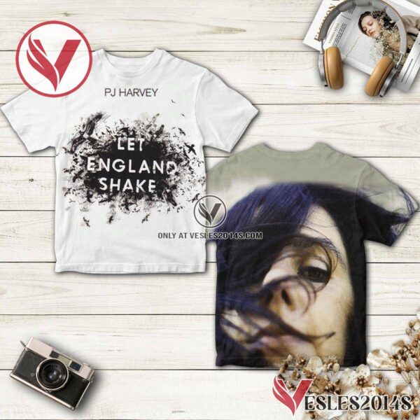 Pj Harvey Let England Shake Album Cover Shirt, Unique Gifts For Music Lovers - Vesles2014S