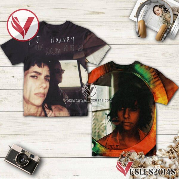 Pj Harvey Uh Huh Her Album Cover Shirt, Unique Gifts For Music Lovers - Vesles2014S