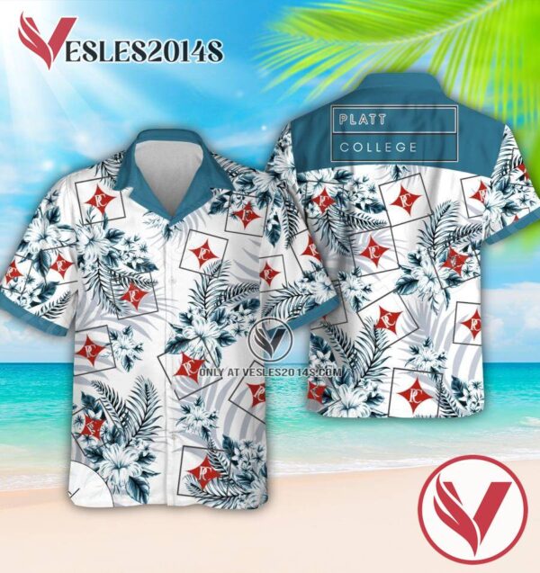 Platt College-Aurora Logo Aloha Summer Shirt, Perfect Gifts Idea In Holiday - Vesles2014S