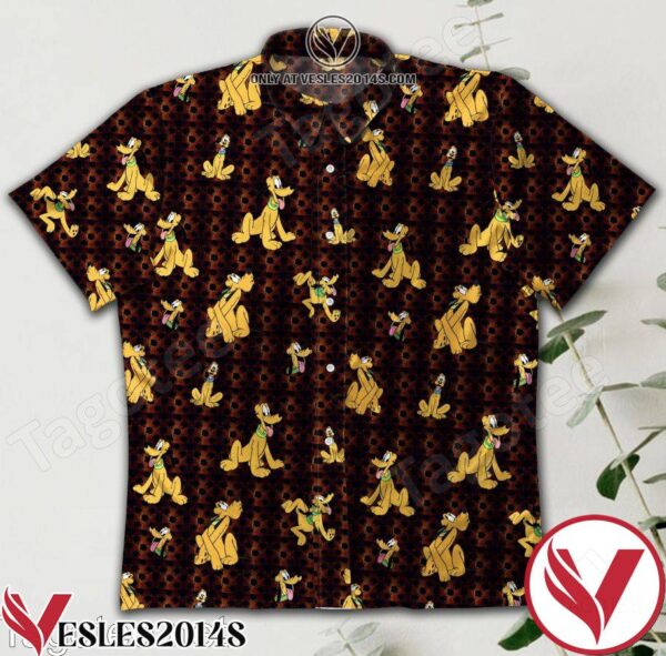 Pluto Dog Cartoon Hawaiian Shirt, Unique Gifts For Friends - Vesles2014S 1