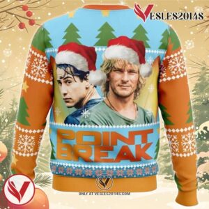 Point Break Ugly Christmas Sweater, Unique Christmas Gift For Fans - Vesles2014S 1