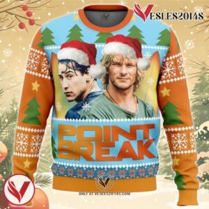 Point Break Ugly Christmas Sweater, Unique Christmas Gift For Fans - Vesles2014S
