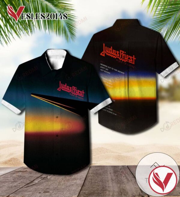 Point Of Entry Studio Album By Judas Priest Hawaiian Shirt, Best Gift For Music Lovers Vesles2014S