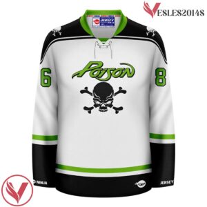 Poison - Crossbones Hockey Jersey - Vesles2014S 2