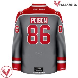 Poison - In Poison We Trust Hockey Jersey - Vesles2014S 3