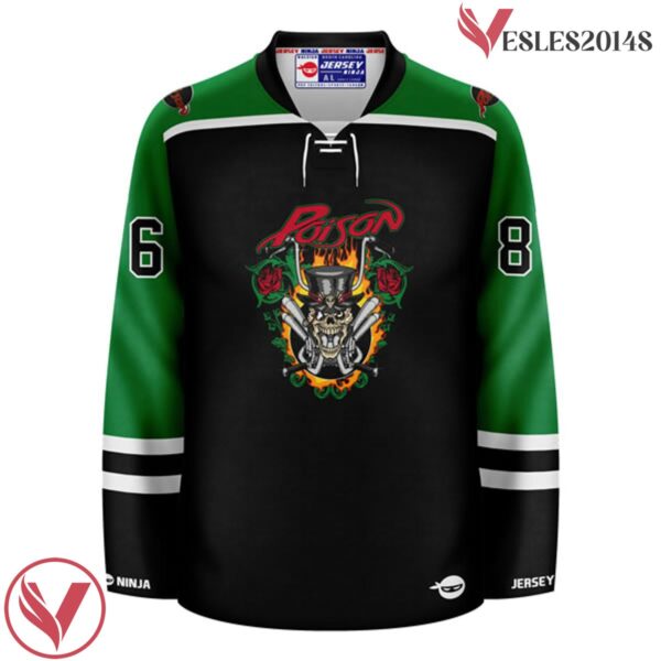 Poison - Ride the Wind Hockey Jersey - Vesles2014S 2