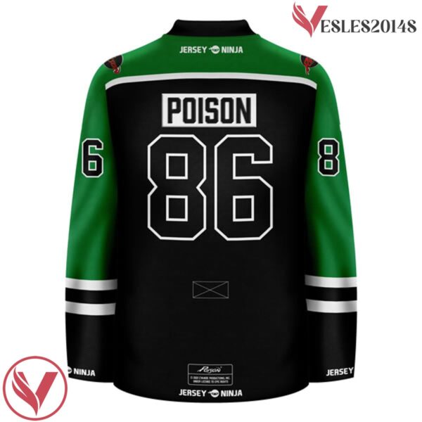 Poison - Ride the Wind Hockey Jersey - Vesles2014S 3
