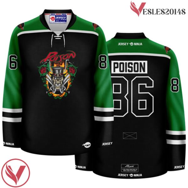 Poison - Ride the Wind Hockey Jersey - Vesles2014S