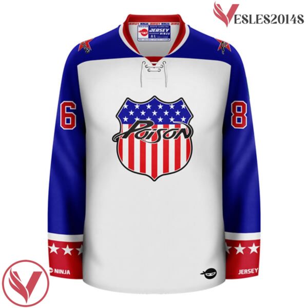 Poison - Stars and Stripes Hockey Jersey - Vesles2014S 2