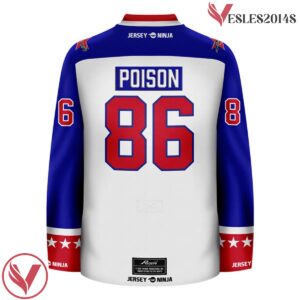 Poison - Stars and Stripes Hockey Jersey - Vesles2014S 3