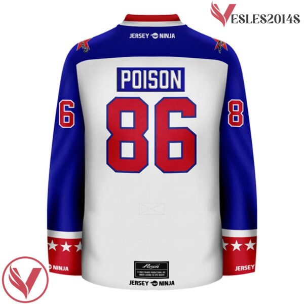 Poison - Stars and Stripes Hockey Jersey - Vesles2014S 3