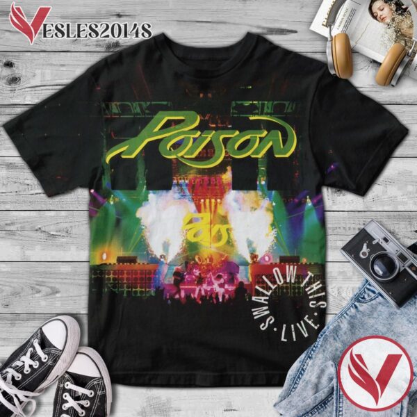 Poison Swallow This Live Album Cover Shirt, Perfect Gifts For Music Lovers - Vesles2014S